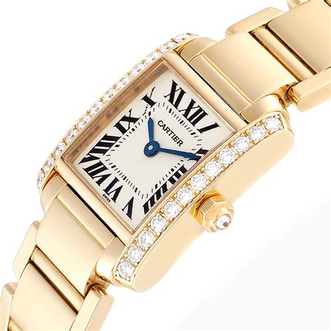 ' cartier tank watch womens